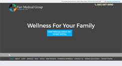 Desktop Screenshot of farrmedicalgroup.com