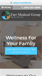 Mobile Screenshot of farrmedicalgroup.com